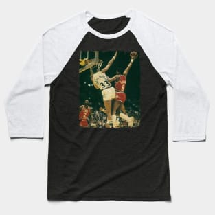 Abdul Jabbar vs Erving Baseball T-Shirt